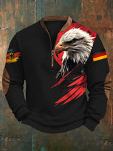 Herren Deutschland bedrucktes lässiges Sweatshirt